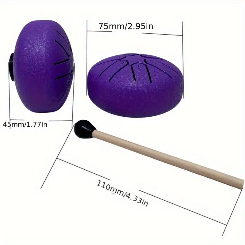 Sound therapy in your palm – Calm Drum (6 Notes) - only a few left in stock!